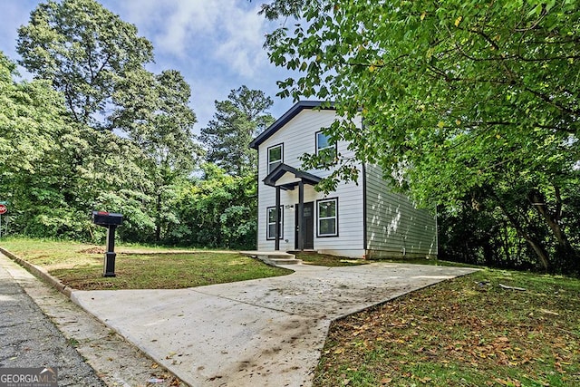 2065 Freeman St, Macon, GA 31201 - view of front of home with concrete driveway