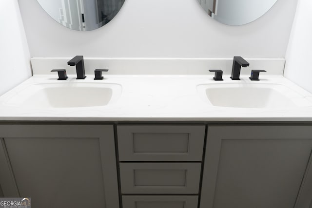 4046 Creekview Ridge Dr, Buford, GA 30518 - bathroom featuring double vanity