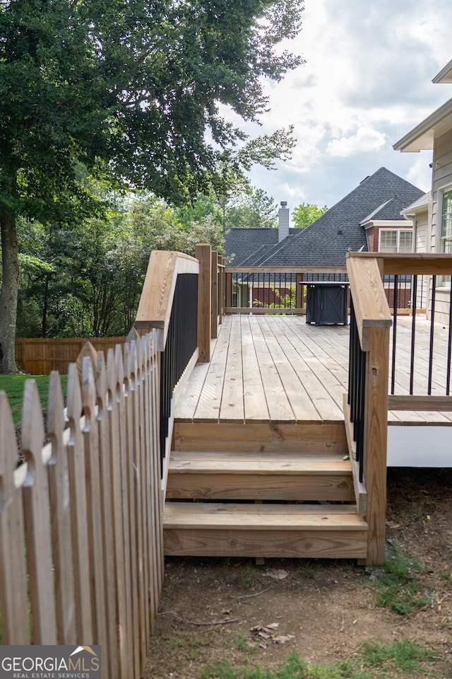 4046 Creekview Ridge Dr, Buford, GA 30518 - view of deck