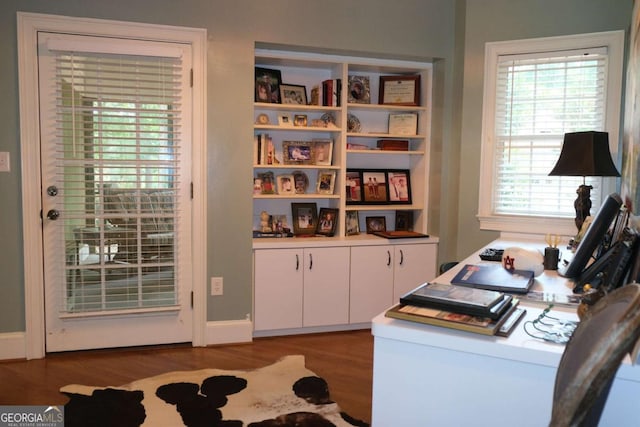 1101 Forrest Hills Dr, Watkinsville, GA 30677 - office area with light wood-style floors