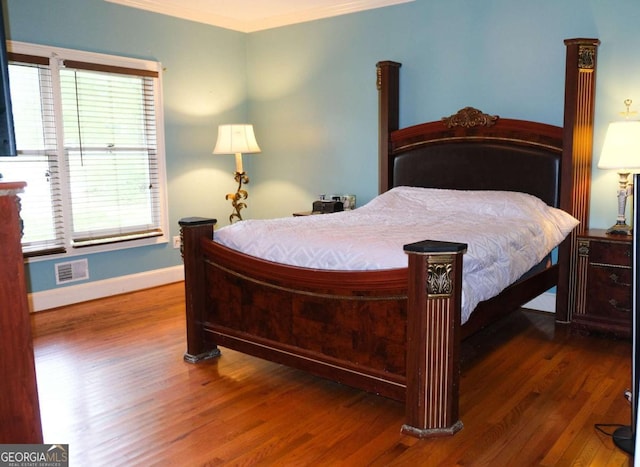 1101 Forrest Hills Dr, Watkinsville, GA 30677 - bedroom featuring wood finished floors and ornamental molding