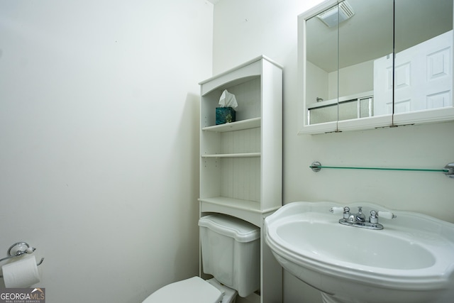 3010 White Oak Ct, Lagrange, GA 30240 - bathroom featuring toilet and a sink