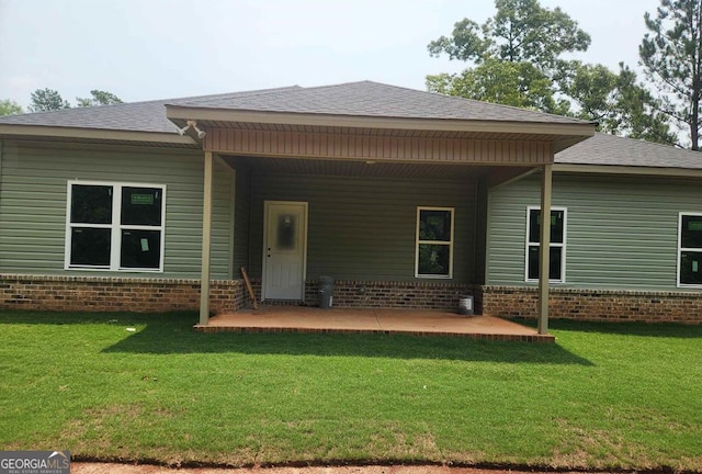 107 Silver Maple Ct, Byron, GA 31008 - back of house with a yard and a patio