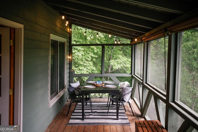 174 Little Rock Creek Ct, Cherry Log, GA 30522 - view of sunroom