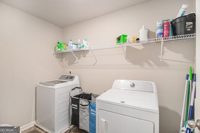 210 Kestrel Cir, Covington, GA 30014 - laundry room featuring washing machine and dryer