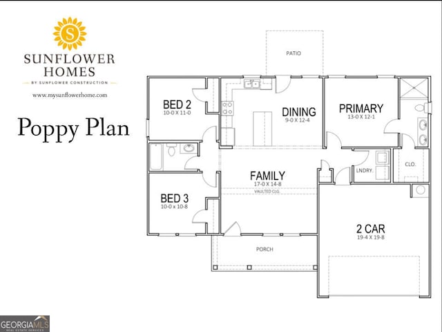 246 Stephens Rd, Cedartown, GA 30125 - view of floor plan / room layout