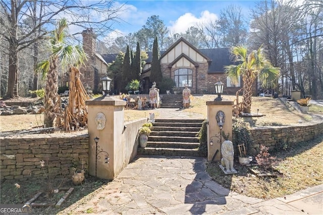 3000 Cathedral Pl, Decatur, GA 30034 - view of english style home