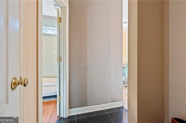 3000 Cathedral Pl, Decatur, GA 30034 - corridor featuring dark tile patterned floors