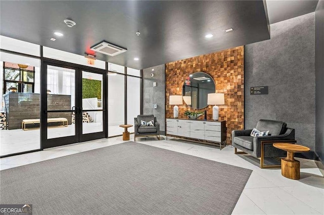775 Juniper St NE Unit 111, Atlanta, GA 30308 - lobby featuring recessed lighting