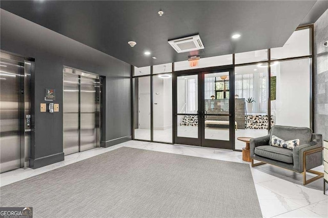 775 Juniper St NE Unit 111, Atlanta, GA 30308 - building lobby featuring recessed lighting