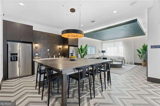 775 Juniper St NE Unit 111, Atlanta, GA 30308 - dining area featuring recessed lighting