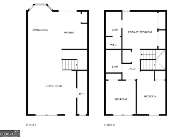 1955 Shawn Wayne Cir SE, Atlanta, GA 30316 - view of floor plan / room layout