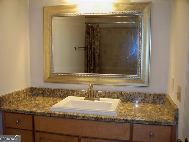 219 Park Ave, Woodstock, GA 30188 - full bathroom with vanity
