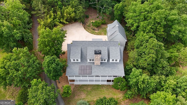 2216 Trammel Rd, Cumming, GA 30041 - view from above of property
