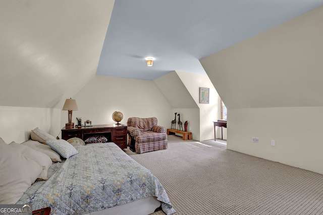 2216 Trammel Rd, Cumming, GA 30041 - carpeted bedroom with lofted ceiling