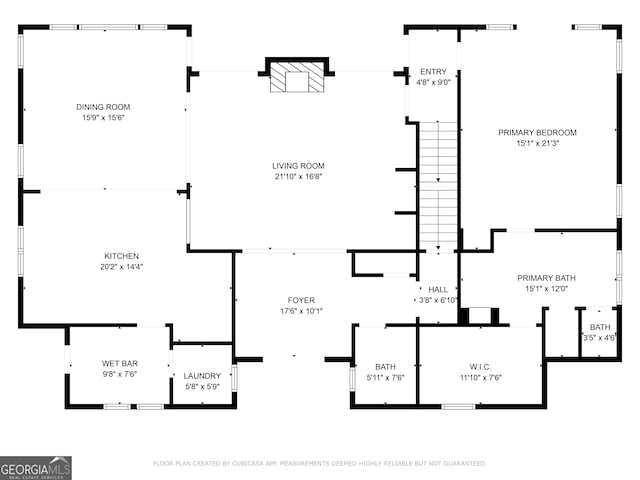 2216 Trammel Rd, Cumming, GA 30041 - view of property floor plan