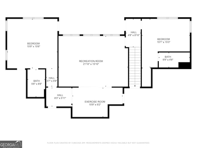2216 Trammel Rd, Cumming, GA 30041 - view of room layout