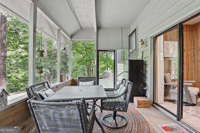 251 Shakespeare Dr Unit 332, Clayton, GA 30525 - sunroom with outdoor dining area
