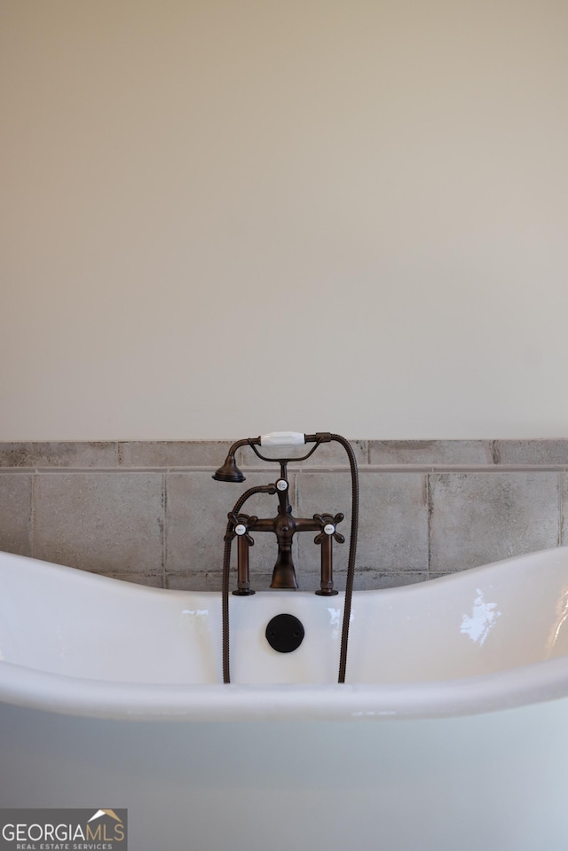 5700 Goolsby Rd, Monticello, GA 31064 - bathroom view of a freestanding tub and a sink