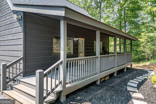 235 Red Bud Ln Unit 5, Hiawassee, GA 30546 - view of wooden terrace