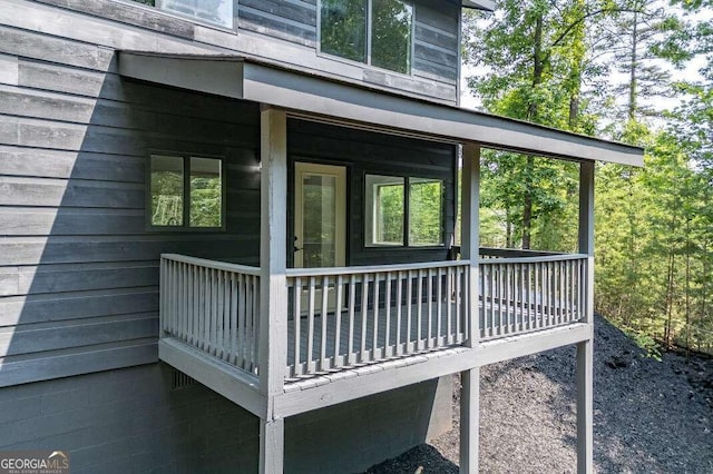 235 Red Bud Ln Unit 5, Hiawassee, GA 30546 - view of deck