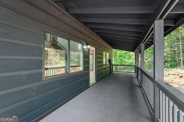 235 Red Bud Ln Unit 5, Hiawassee, GA 30546 - view of deck
