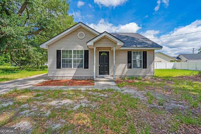 308A Kessler St, Rincon, GA 31326 - view of front of home with roof with shingles