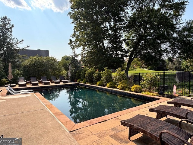 4821 Deer Creek Ct, Flowery Branch, GA 30542 - view of pool with a patio