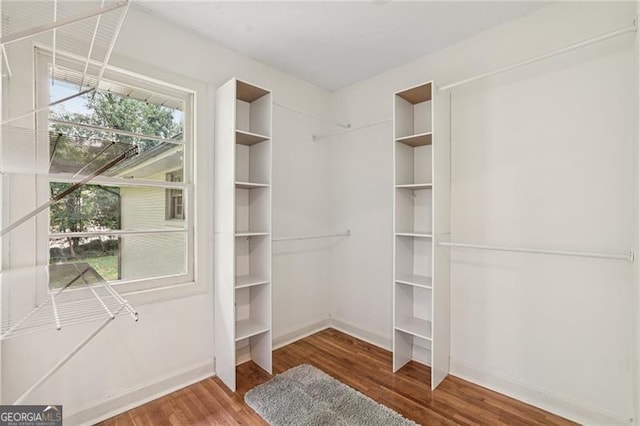 3422 Maplehurst Dr, Decatur, GA 30032 - spacious closet with wood finished floors