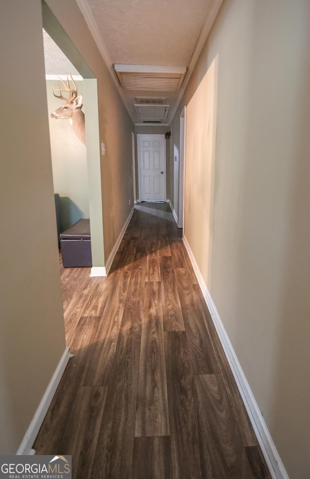 12730 Old Federal Rd, Carnesville, GA 30521 - hallway with wood finished floors and baseboards