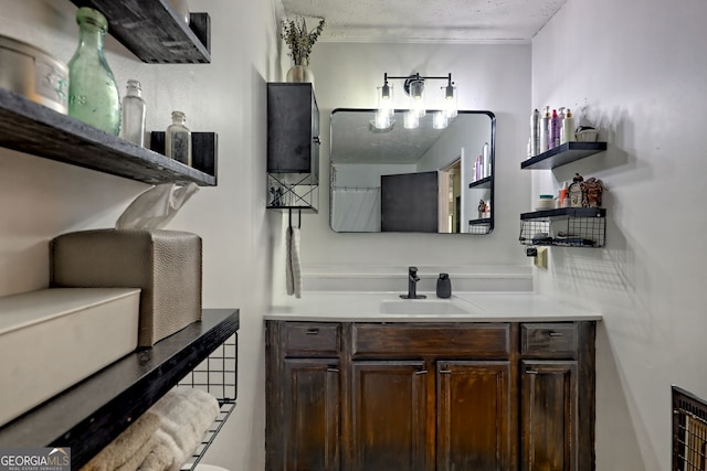 41 Mike Foster Ln, Clayton, GA 30525 - full bathroom with vanity and a textured ceiling