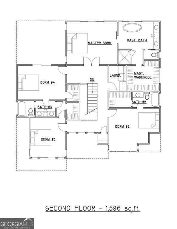 1267 Thomas Rd, Decatur, GA 30030 - floor plan / room layout