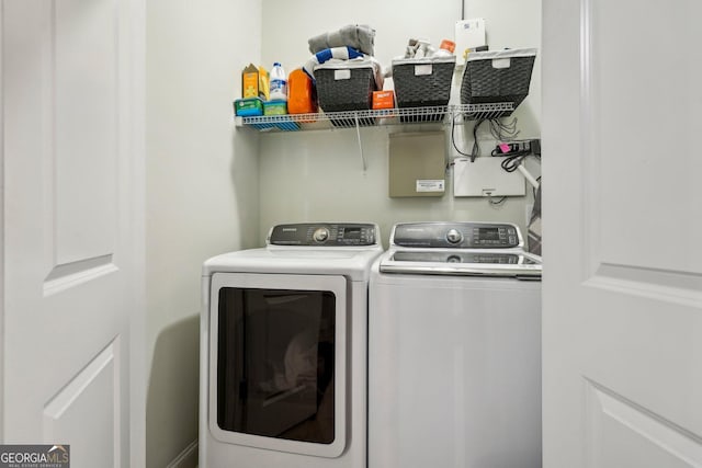 190 Marion Pl NE, Atlanta, GA 30307 - washroom featuring washer and dryer