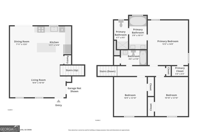 9725 Kings Rd, Gainesville, GA 30506 - floor plan / room layout