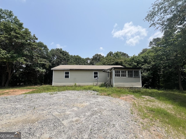 60 Coltrane Rd, Dawsonville, GA 30534 - manufactured / mobile home featuring metal roof