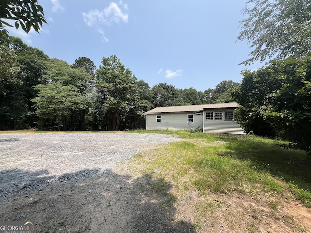 60 Coltrane Rd, Dawsonville, GA 30534 - view of yard