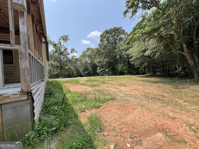 60 Coltrane Rd, Dawsonville, GA 30534 - view of yard