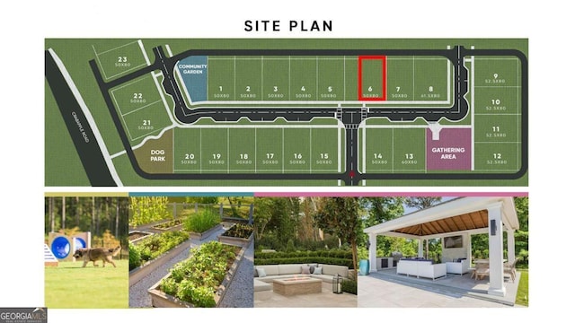 216 Lask Ln, Milton, GA 30004 - view of a document with a collage of images
