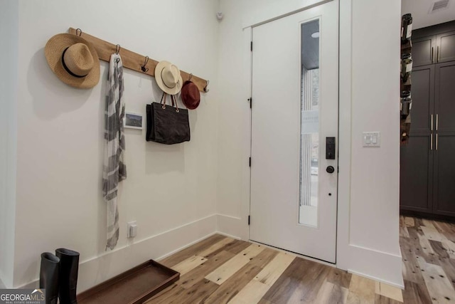 1168 Mado Loop, Chattahoochee Hills, GA 30268 - foyer entrance with light wood-style floors