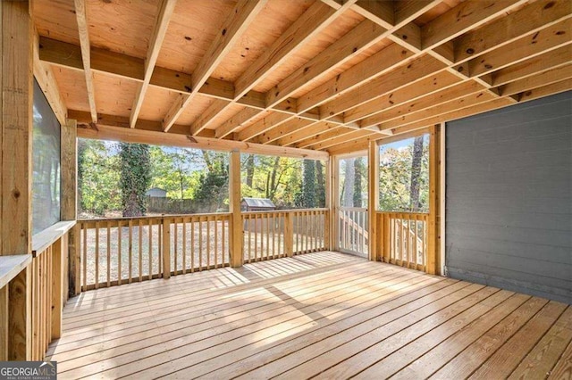 1686 Alvarado Ter SW, Atlanta, GA 30310 - view of wooden deck
