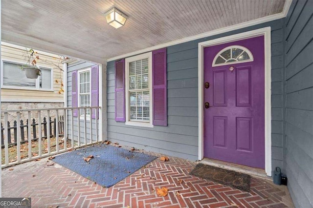1686 Alvarado Ter SW, Atlanta, GA 30310 - view of exterior entry with covered porch