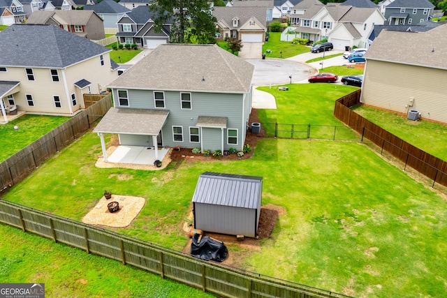 309 Dean Ct, Temple, GA 30179 - aerial perspective of suburban area