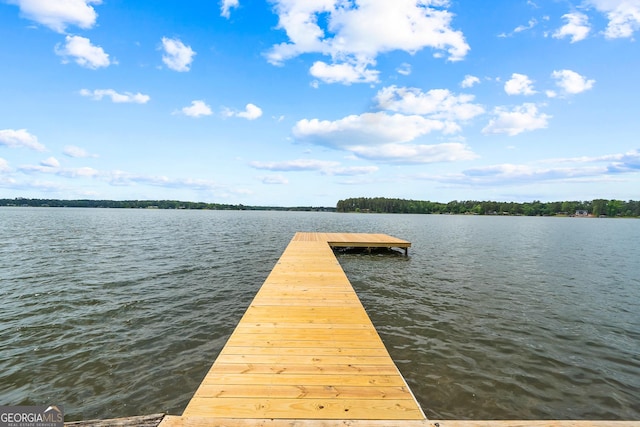 745 Chickasaw Trl S, Sparta, GA 31087 - dock area featuring a water view