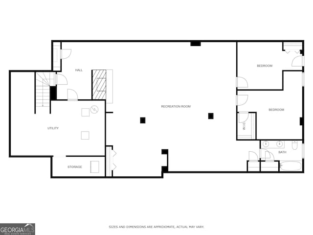 5860 Riverwood Dr, Sandy Springs, GA 30328 - floor plan / room layout