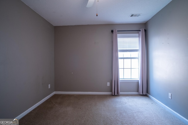 2938 Cottesford Way SE, Smyrna, GA 30080 - carpeted spare room with baseboards and a ceiling fan