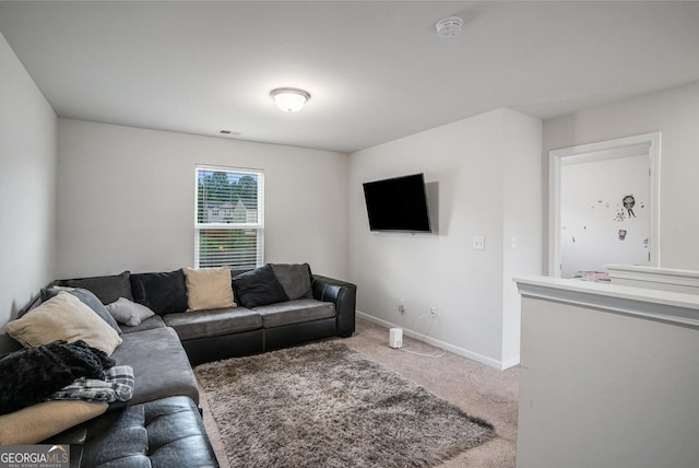 1776 Cheryl Ave, Griffin, GA 30224 - carpeted living room with baseboards