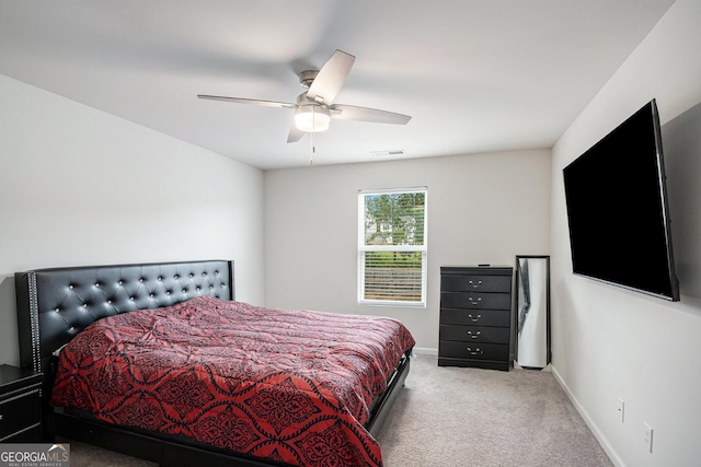 1776 Cheryl Ave, Griffin, GA 30224 - bedroom with carpet flooring and a ceiling fan