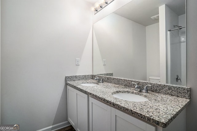 1776 Cheryl Ave, Griffin, GA 30224 - full bath featuring double vanity and a shower