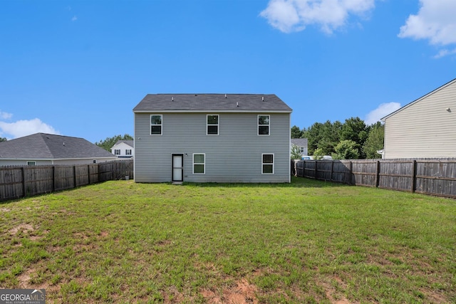 1776 Cheryl Ave, Griffin, GA 30224 - back of property with a fenced backyard