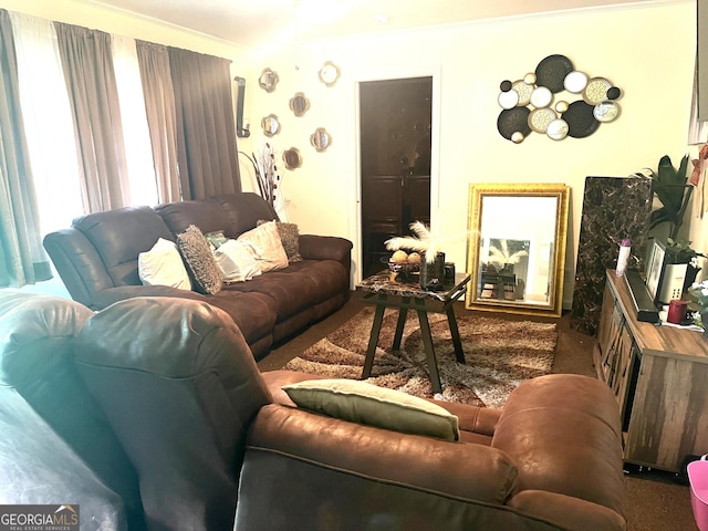2526 Kensington Rd, Macon, GA 31211 - living area with carpet floors